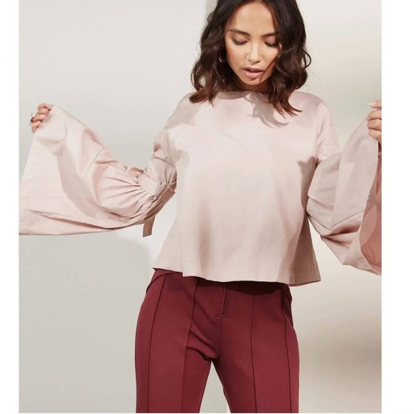 Free people ballet long sleeve blouse Sz Xs - Picture 3 of 12